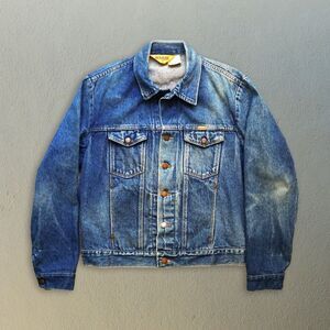 80s Vintage Large Rustler Denim Jean Jacket